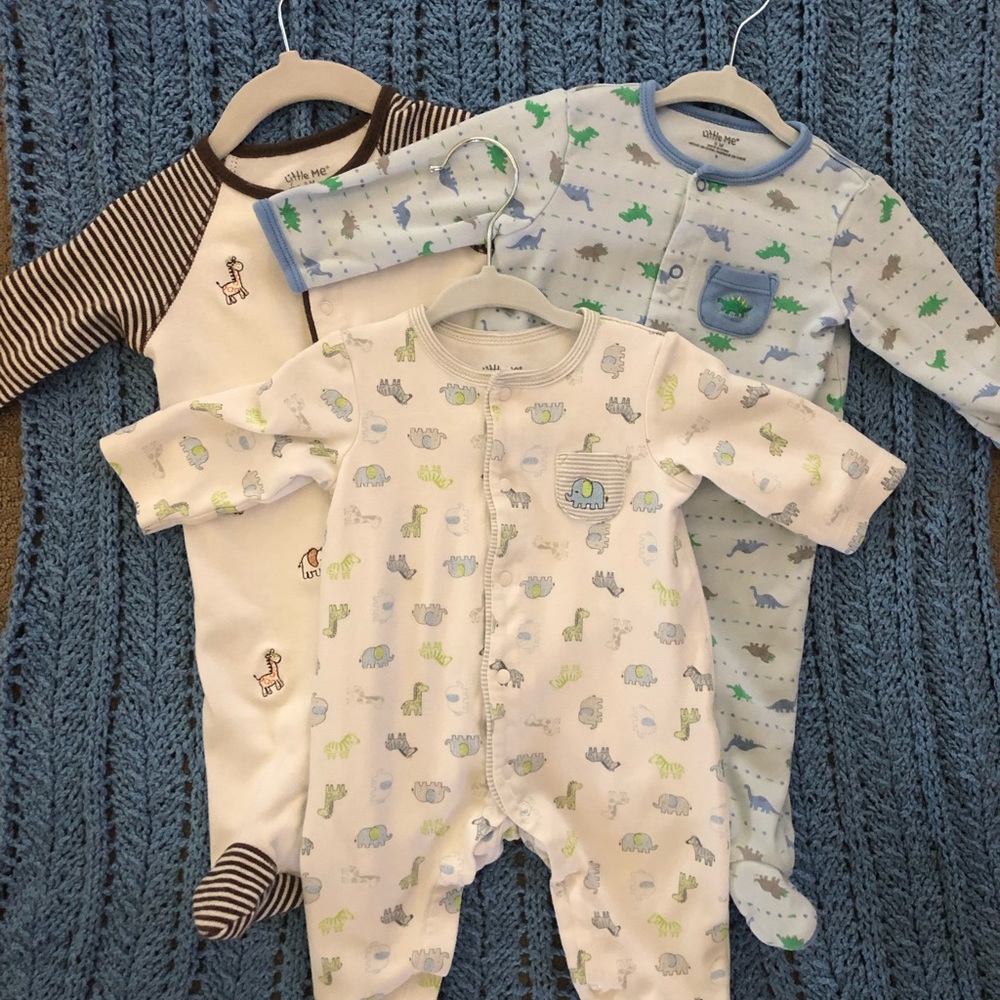 Little Me Pajama Footies